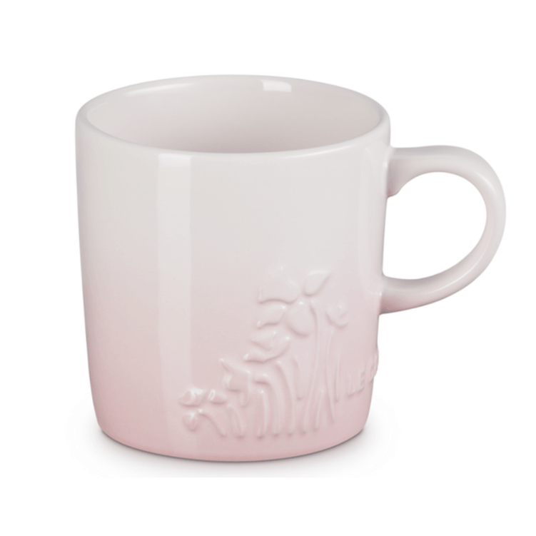 Caneca Cappuccino Jardin Shell Pink 350ml – Le Creuset